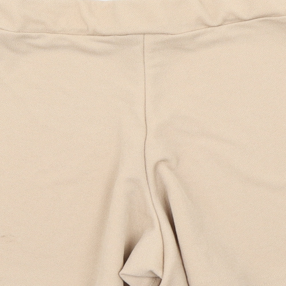 PRETTYLITTLETHING Girls Beige   Hot Pants Shorts Size 4 Years