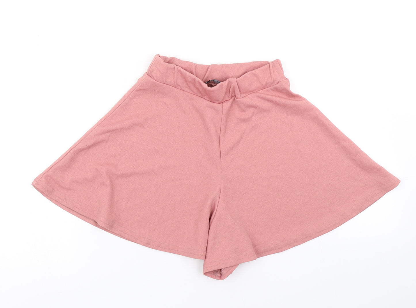 PRETTYLITTLETHING Womens Pink   Hot Pants Shorts Size 4