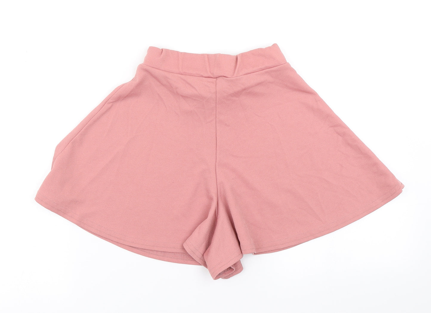PRETTYLITTLETHING Womens Pink   Hot Pants Shorts Size 4