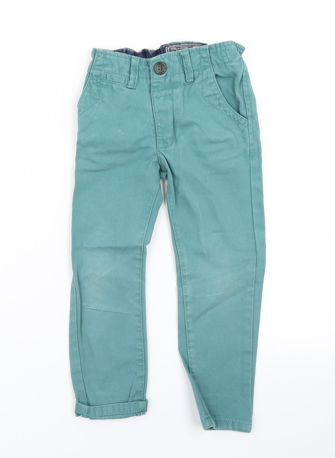 TU Boys Blue  Denim Chino Trousers Size 3 Years
