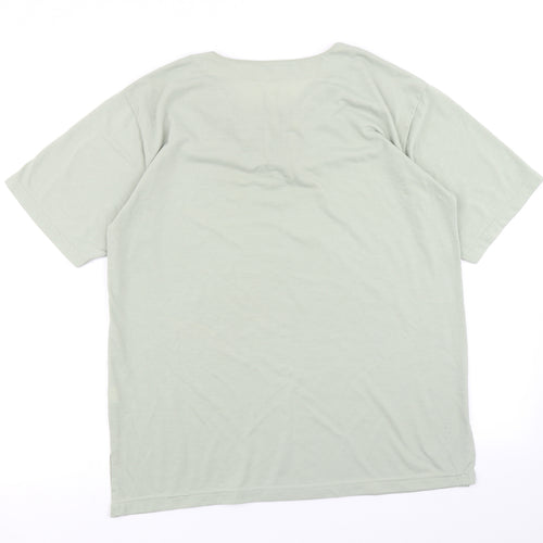 Lucky Womens Green   Basic T-Shirt Size M