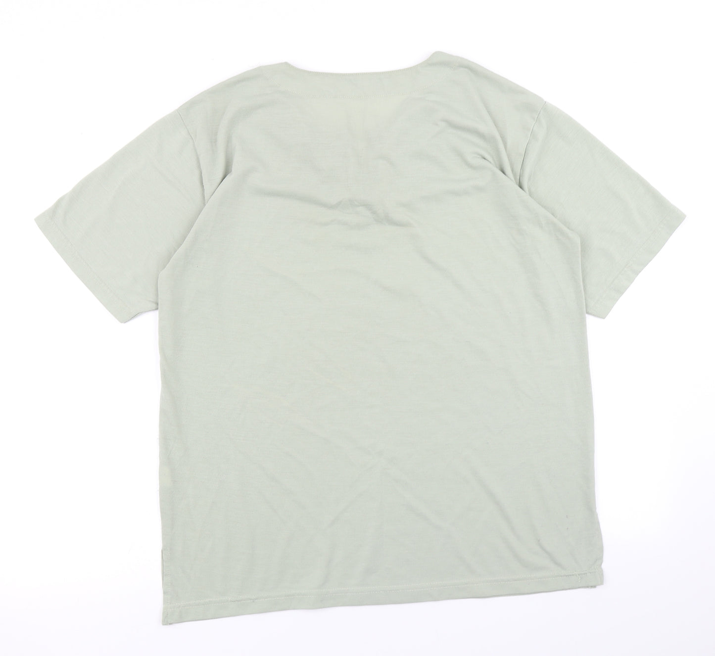 Lucky Womens Green   Basic T-Shirt Size M