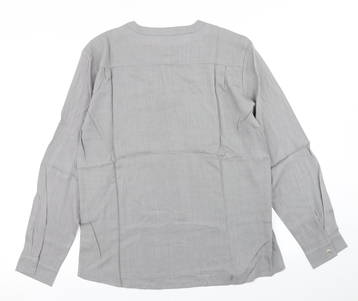 Reverb Mens Grey    Button-Up Size S
