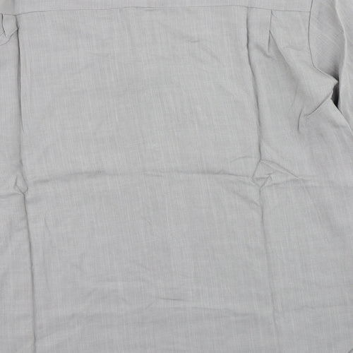 Reverb Mens Grey    Button-Up Size S