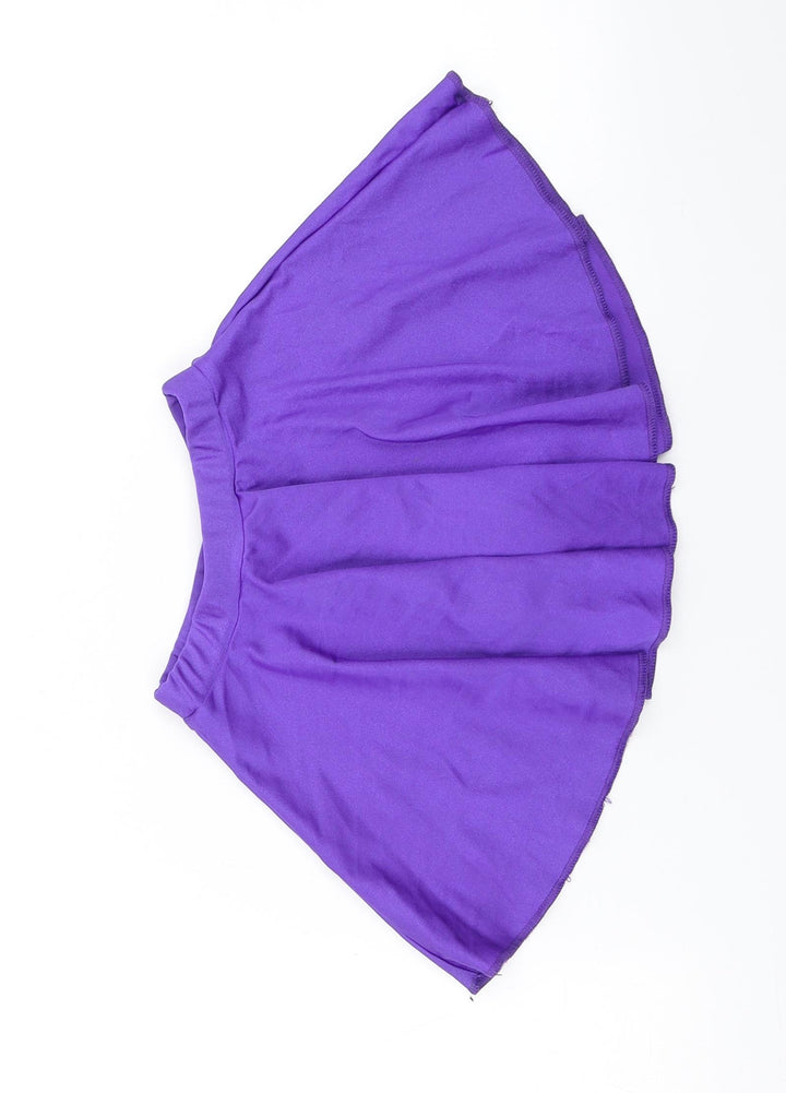 1st Position Girls Purple Flare Skirt Size 2 Years