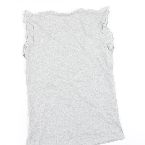 La Redoute Girls Grey   Basic T-Shirt Size 12 Years