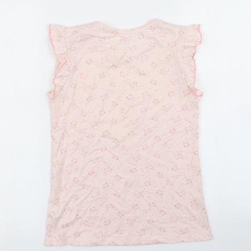 La Redoute Girls Pink   Basic T-Shirt Size 12 Years
