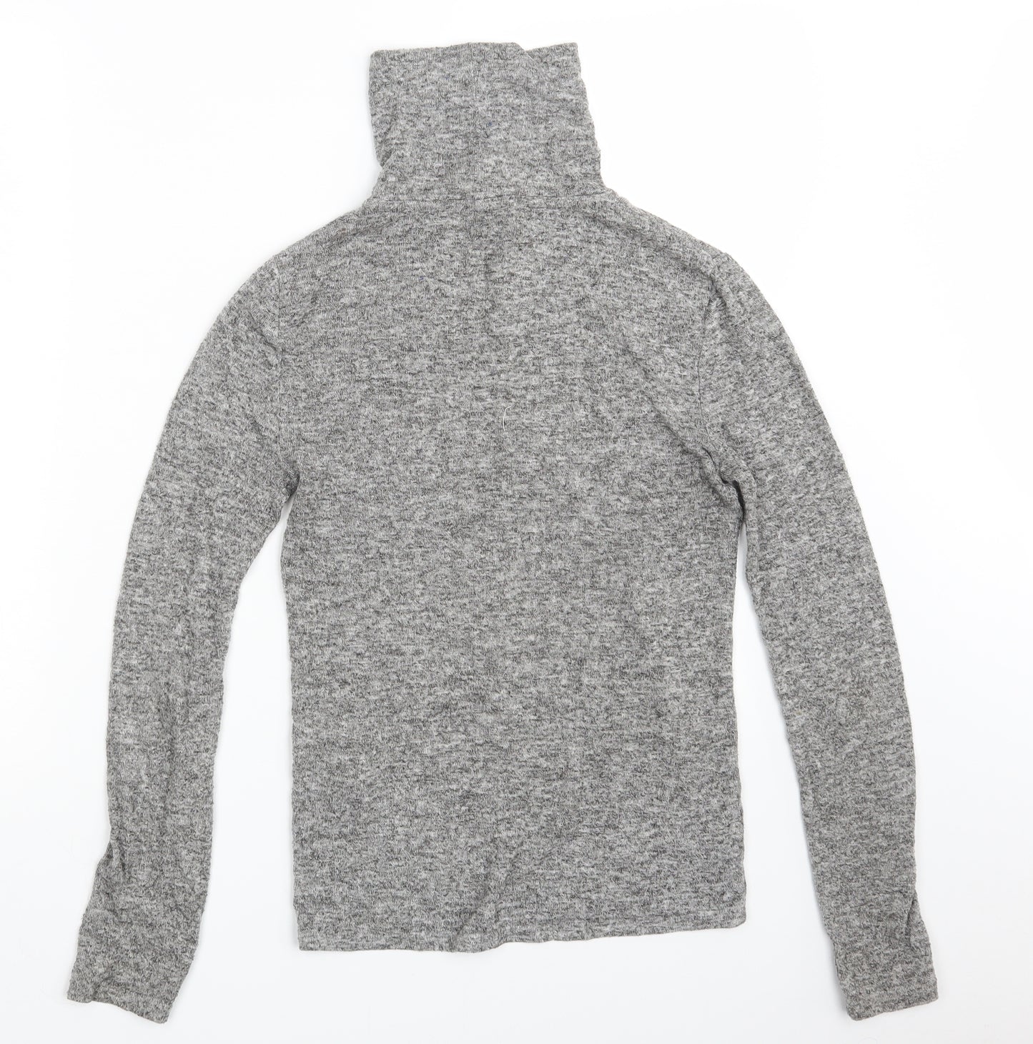 FOREVER 21 Womens Grey  Rayon Pullover Sweatshirt Size S