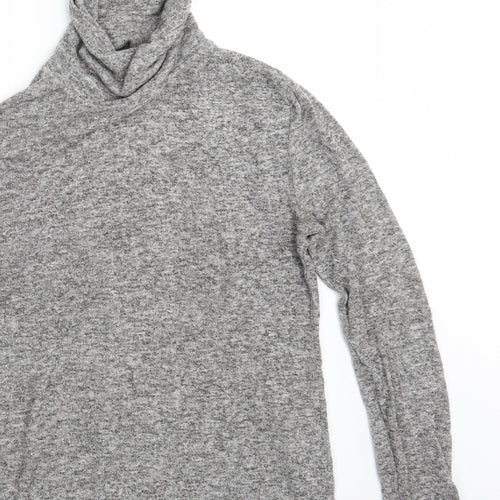 FOREVER 21 Womens Grey  Rayon Pullover Sweatshirt Size S