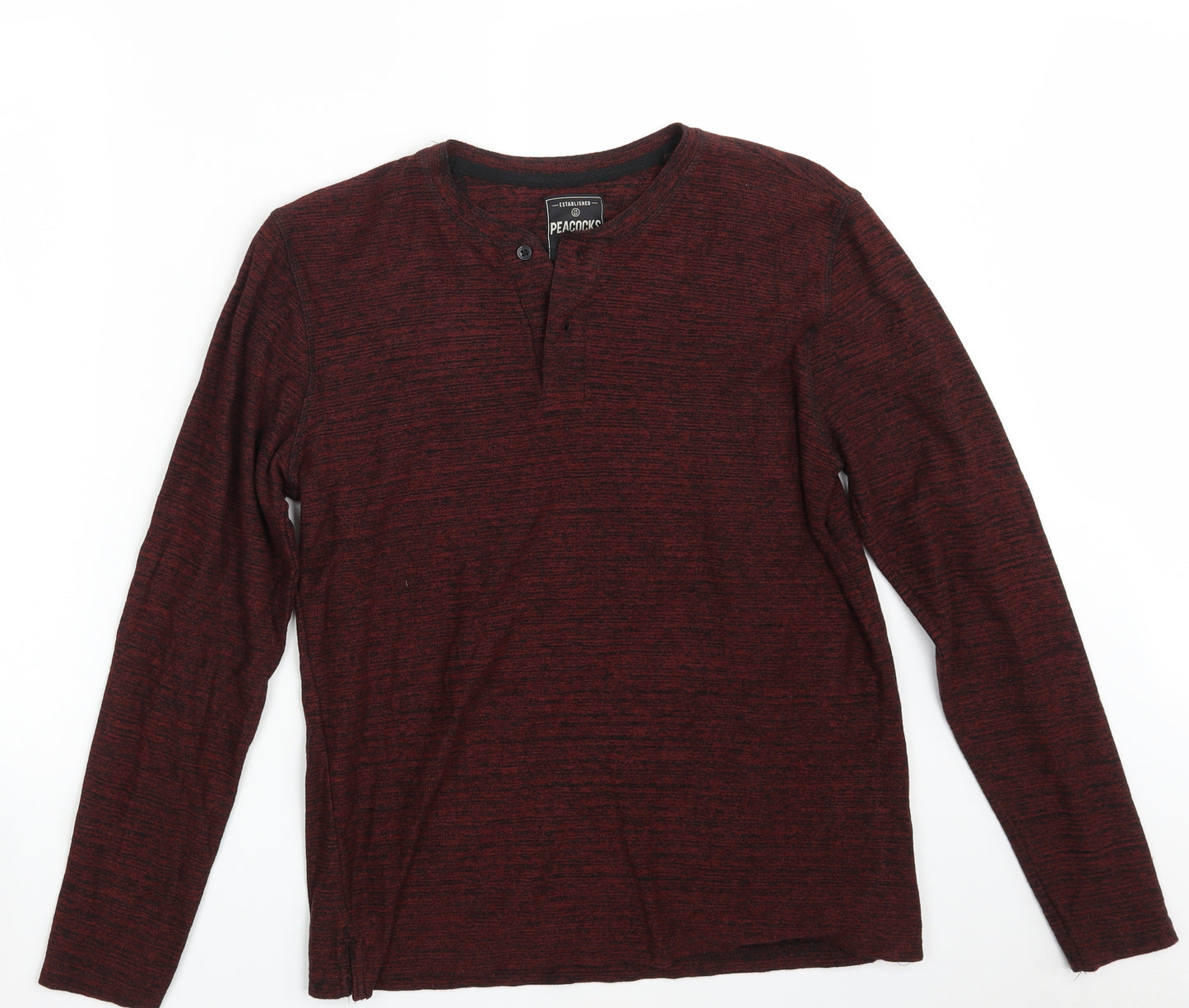 Peacocks Mens Purple   Pullover Sweatshirt Size M