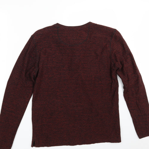 Peacocks Mens Purple   Pullover Sweatshirt Size M
