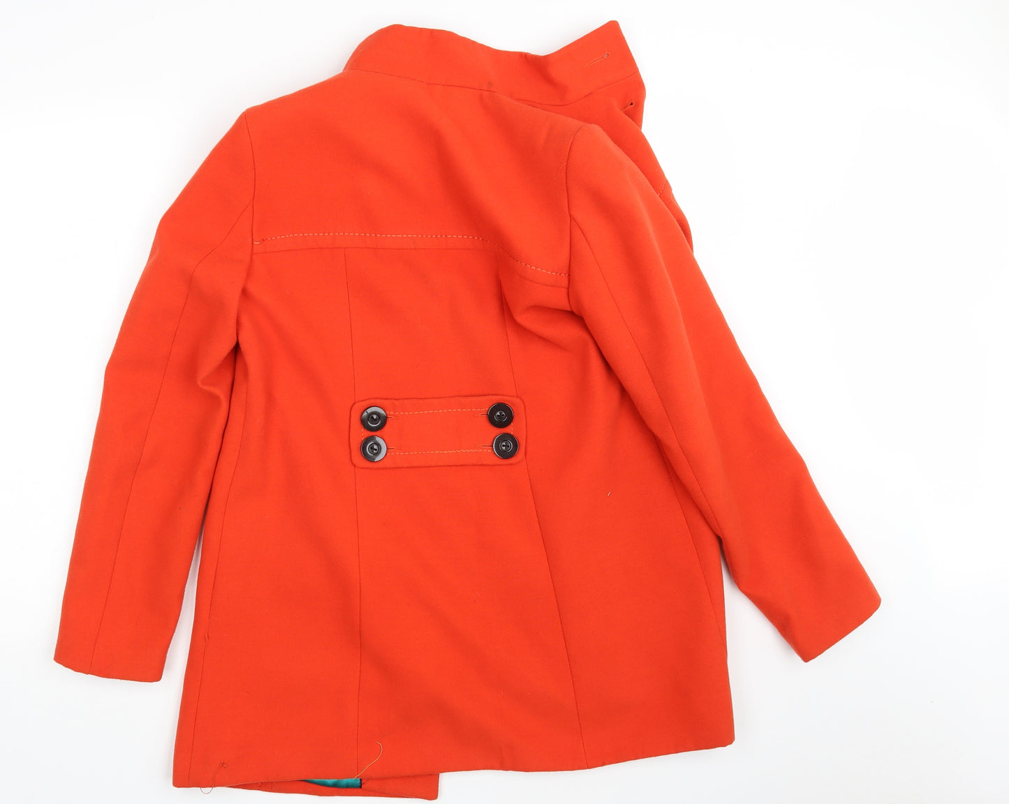NEXT Womens Red   Overcoat Coat Size 8