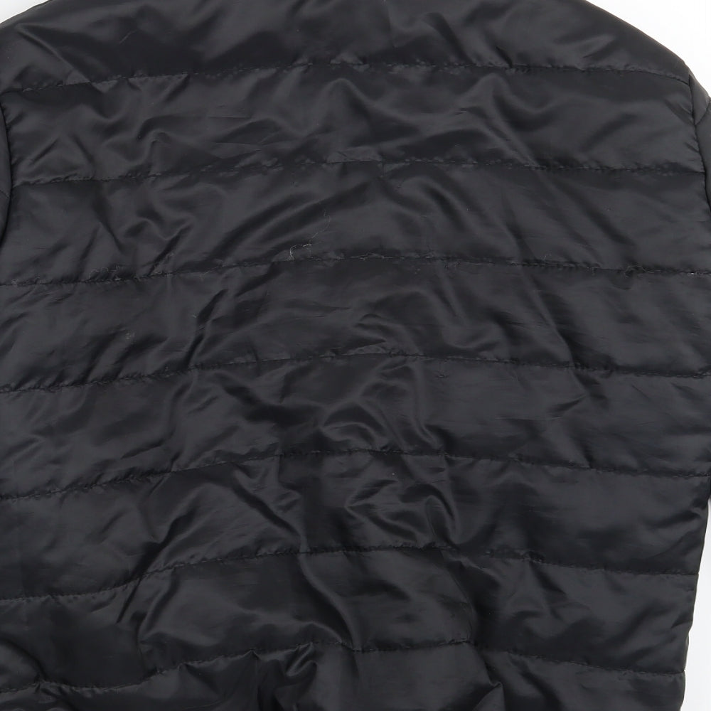 Han Ming Xuan Mens Black   Jacket Coat Size 2XL