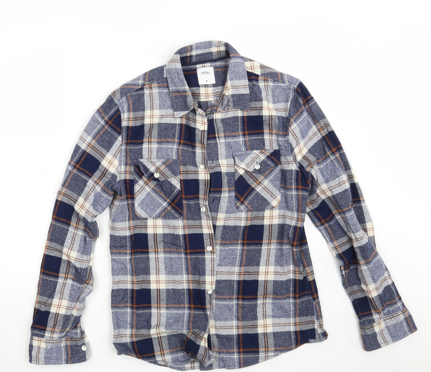 Burton Mens Multicoloured Check   Button-Up Size M