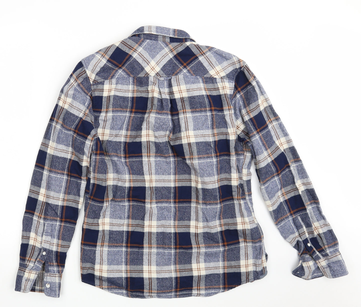 Burton Mens Multicoloured Check   Button-Up Size M