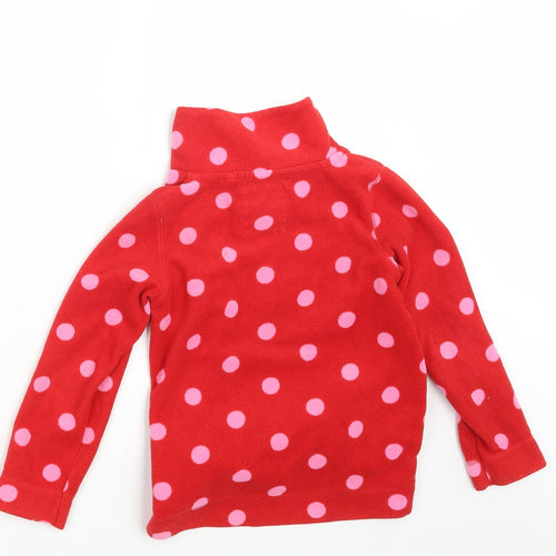 NEXT Girls Red Polka Dot  Pullover Jumper One Size