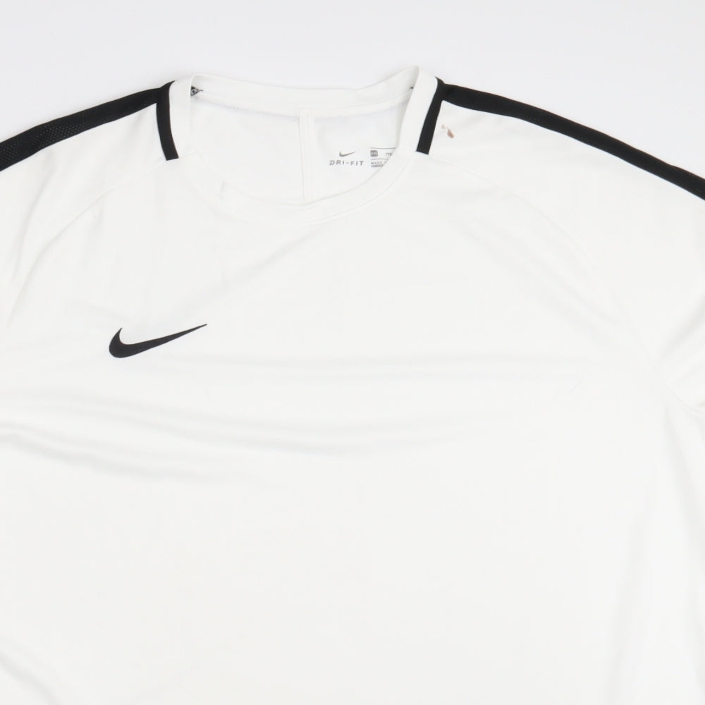 Nike Mens White   Basic T-Shirt Size 2XL