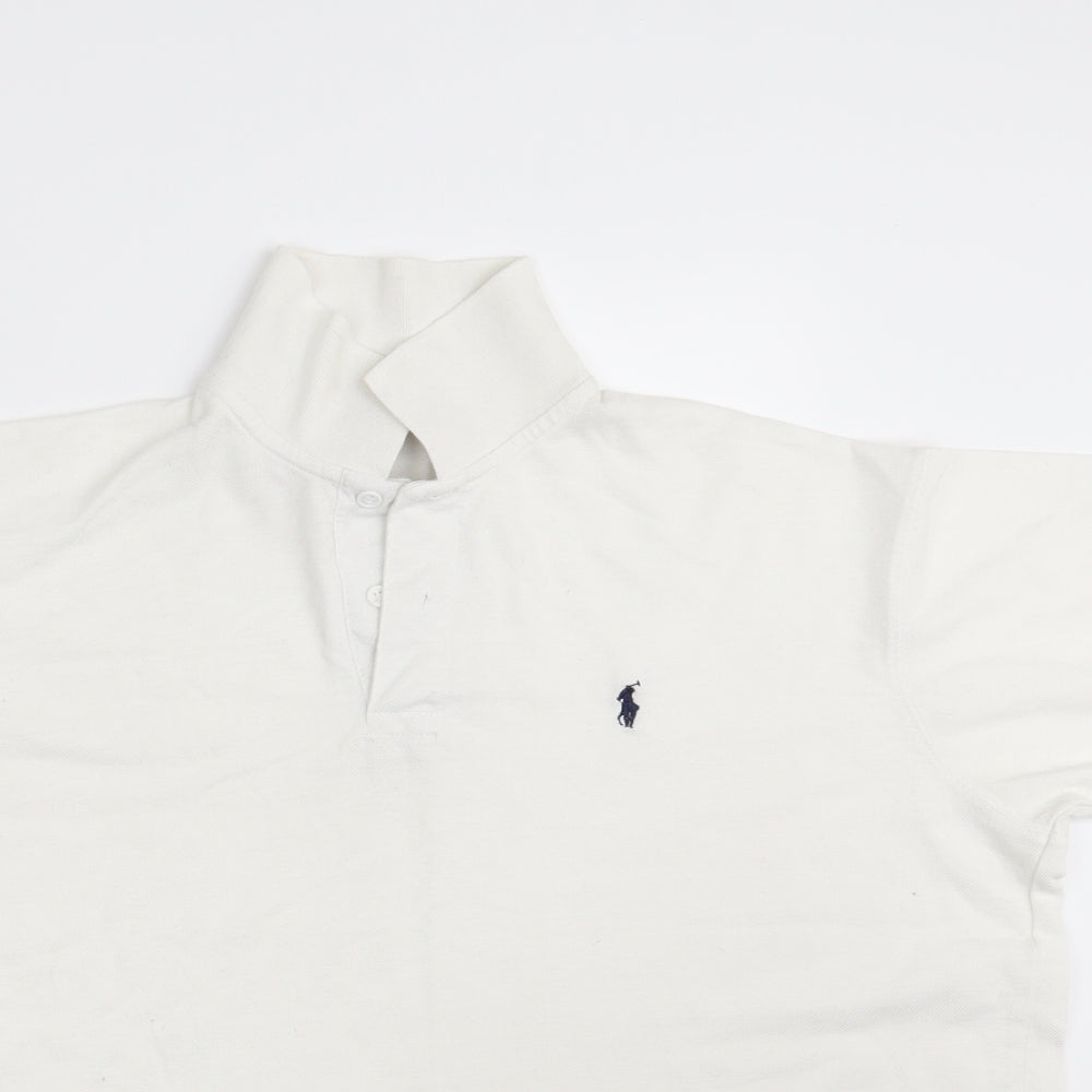 Polo Ralph Lauren Mens White    Polo Size 2XL