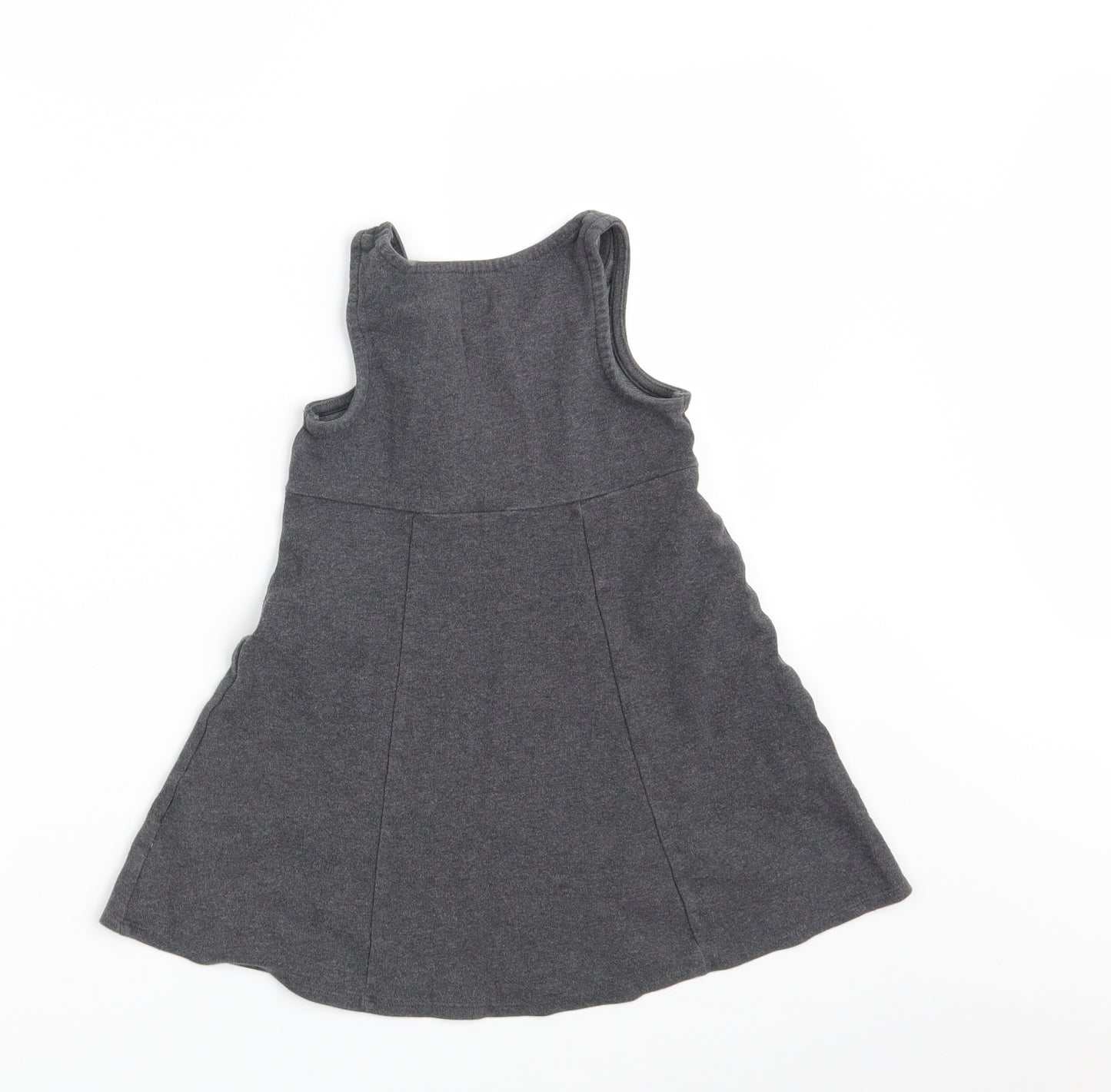 M&S Girls Grey   A-Line  Size 5-6 Years
