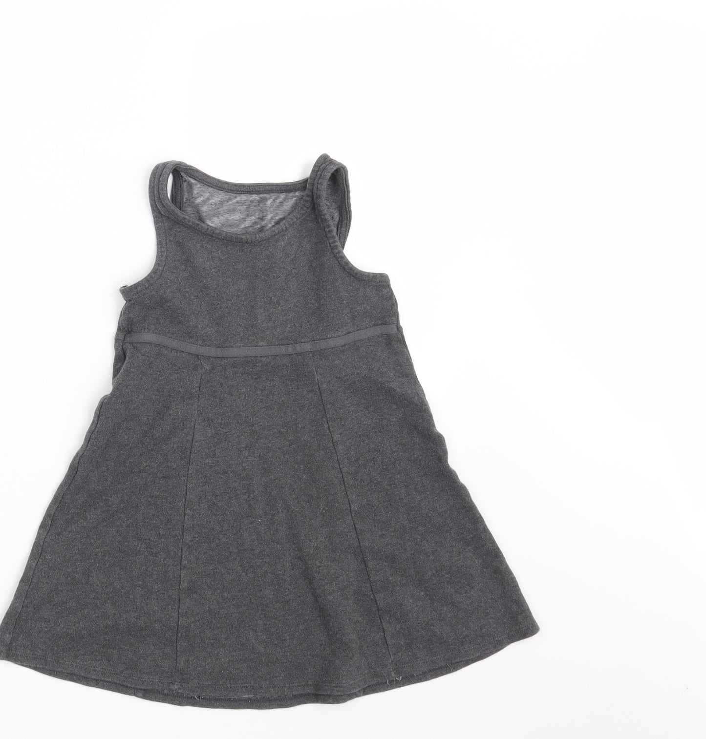 M&S Girls Grey   A-Line  Size 5-6 Years