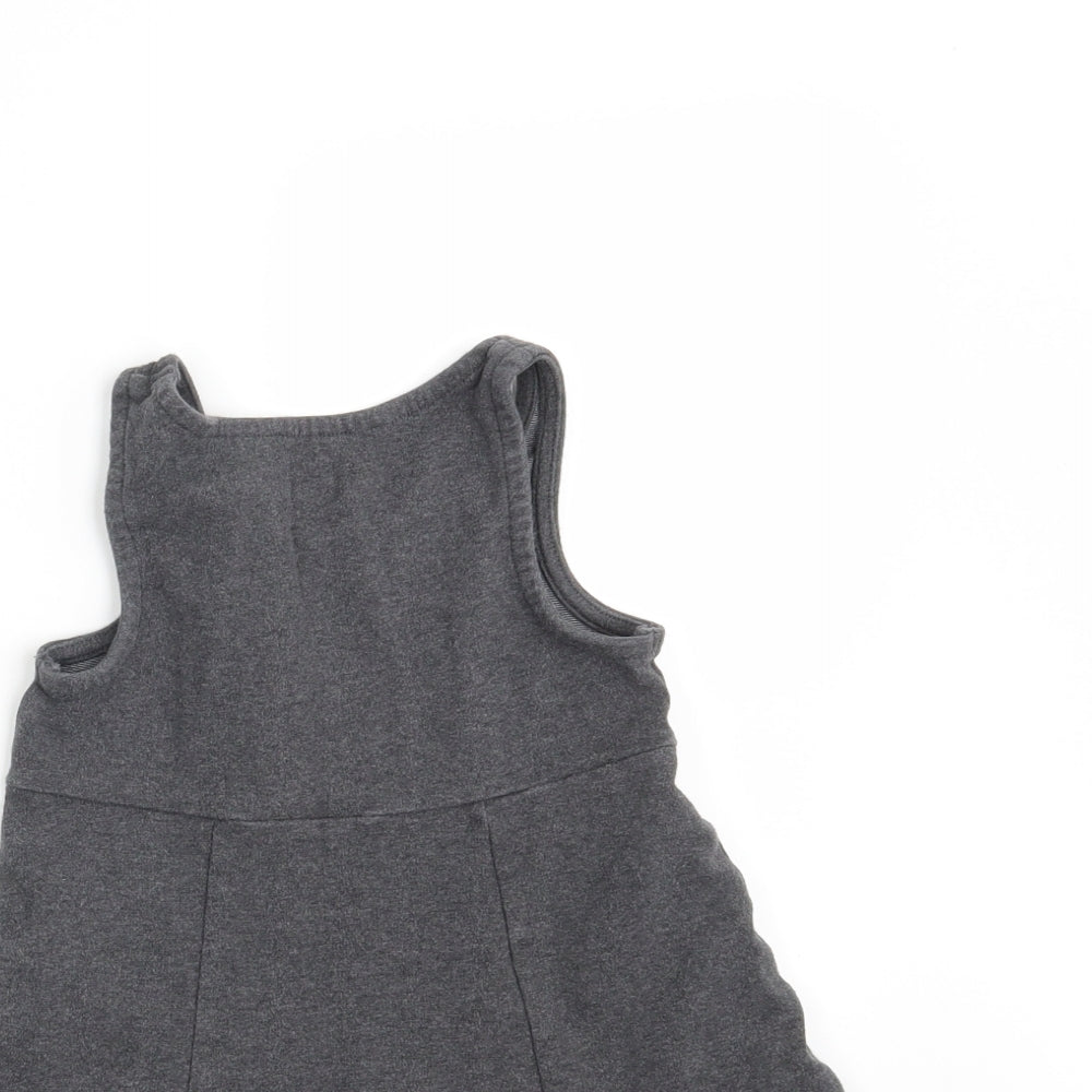 M&S Girls Grey   A-Line  Size 5-6 Years