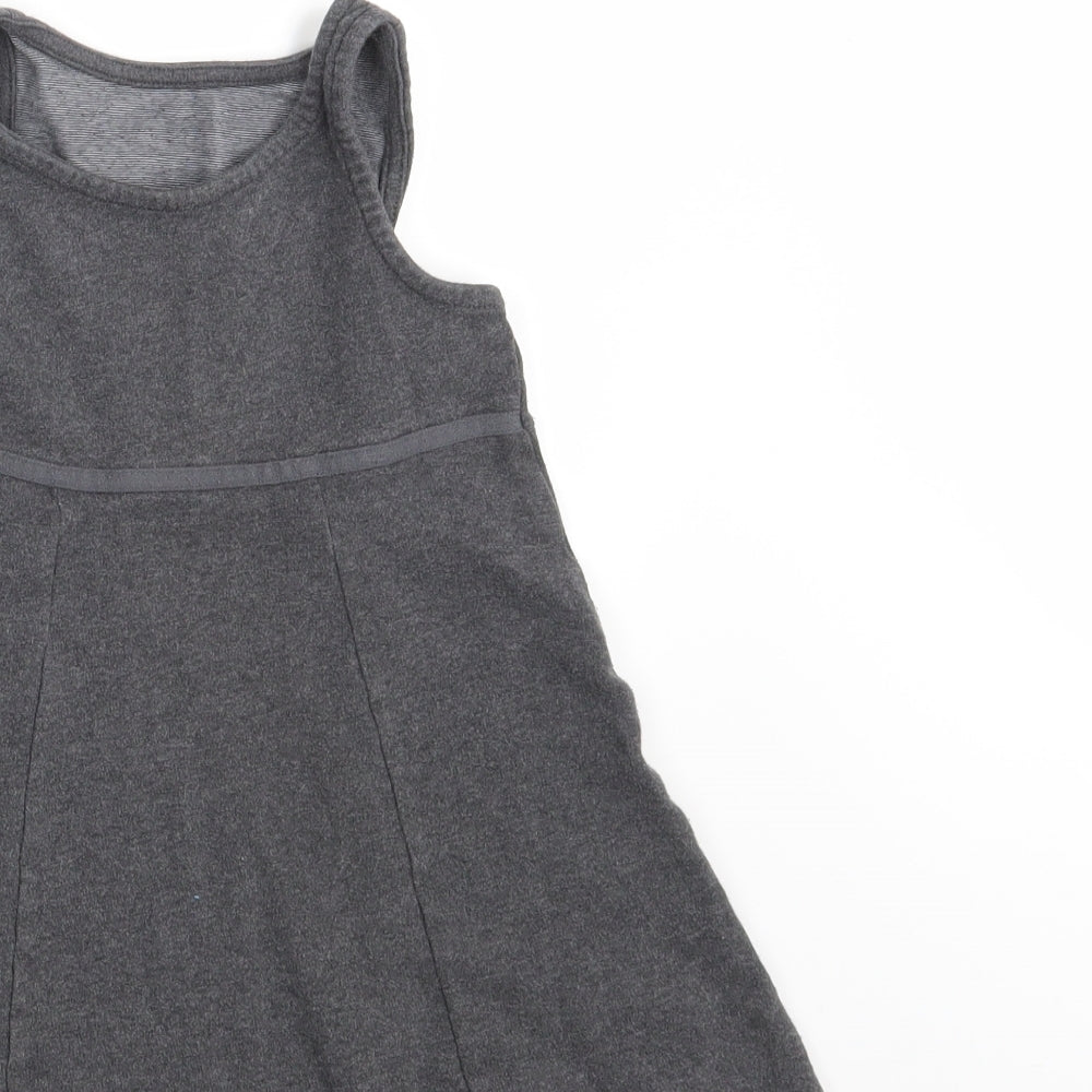 M&S Girls Grey   A-Line  Size 5-6 Years