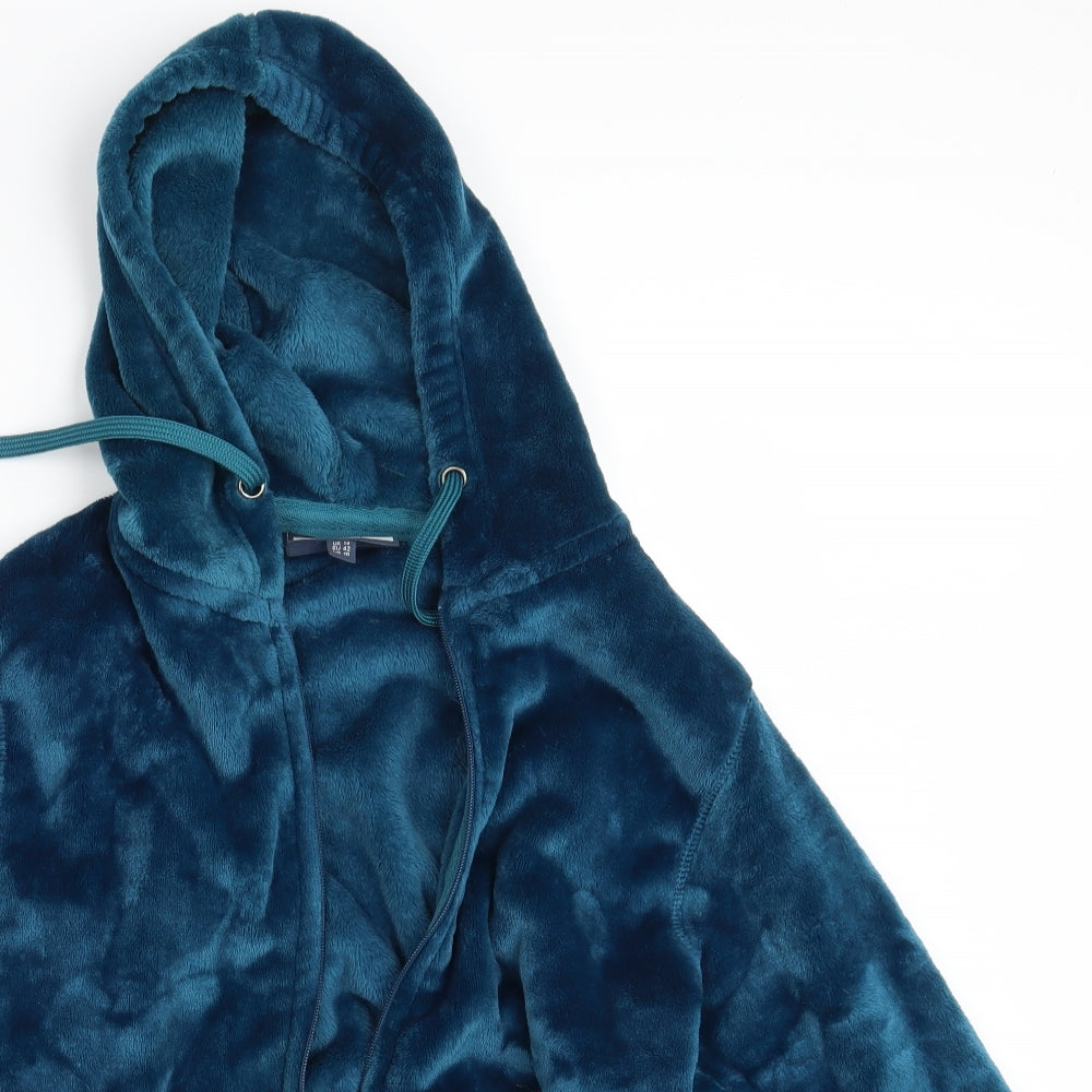 Mountain Warehouse Womens Blue   Full Zip Hoodie Size 14