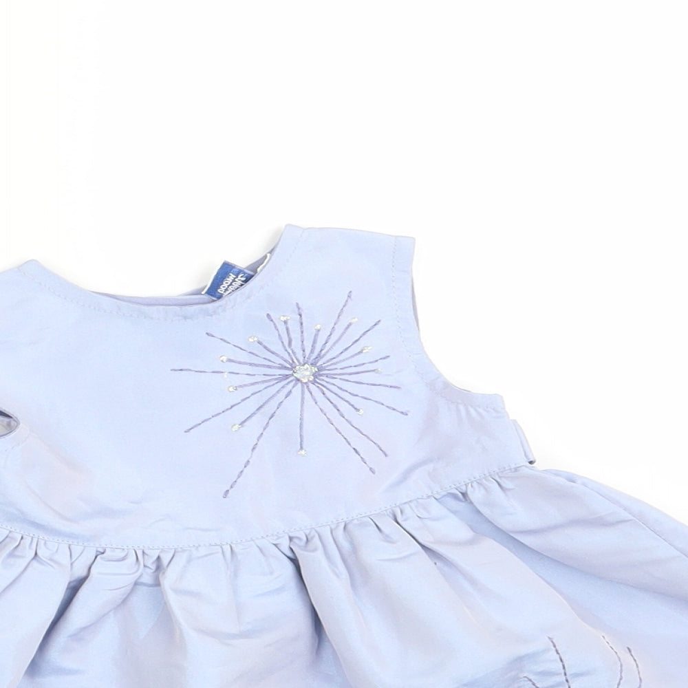 Babble Boom Girls Blue   A-Line  Size Newborn