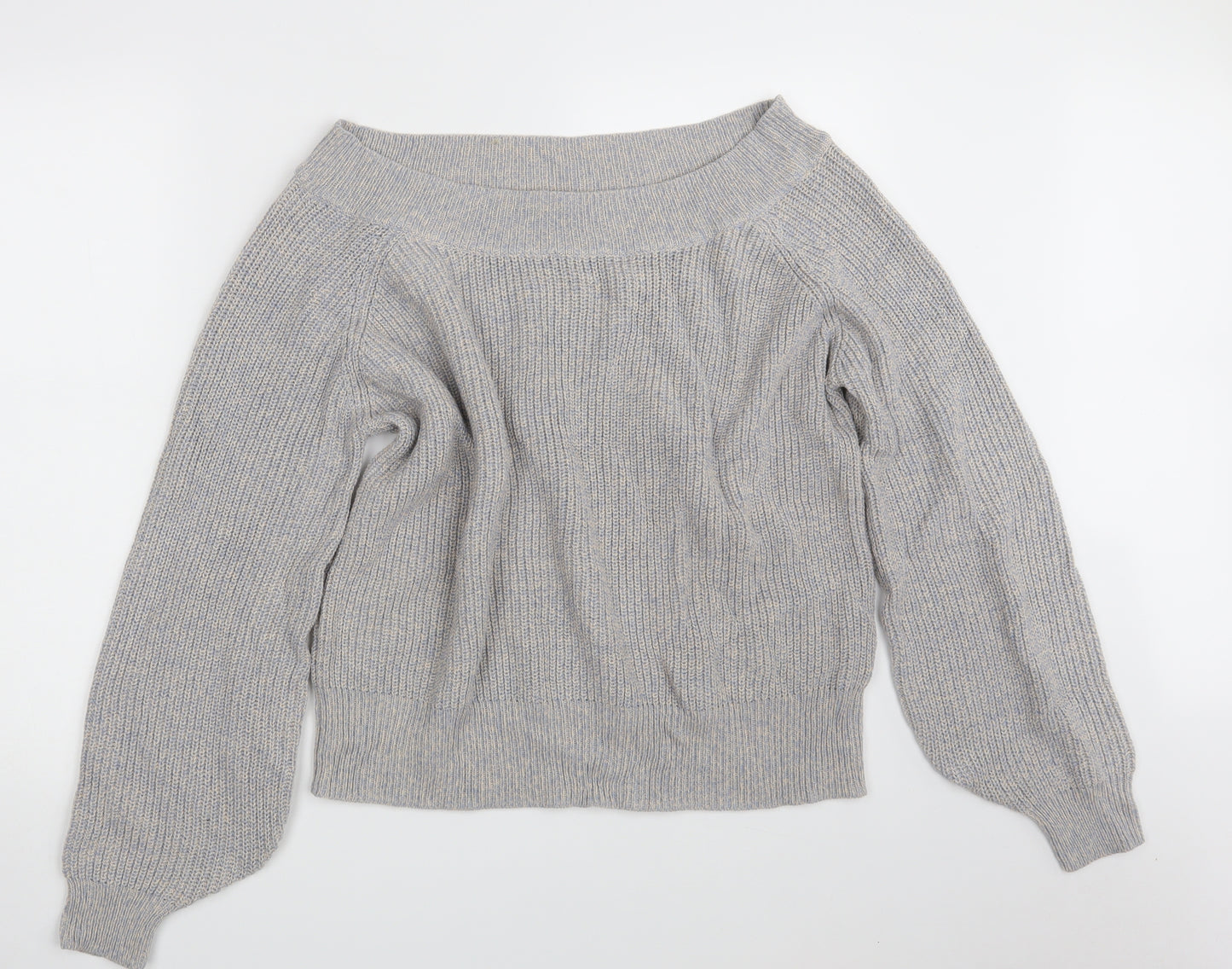 TU Womens Grey  Knit Pullover Jumper Size 18