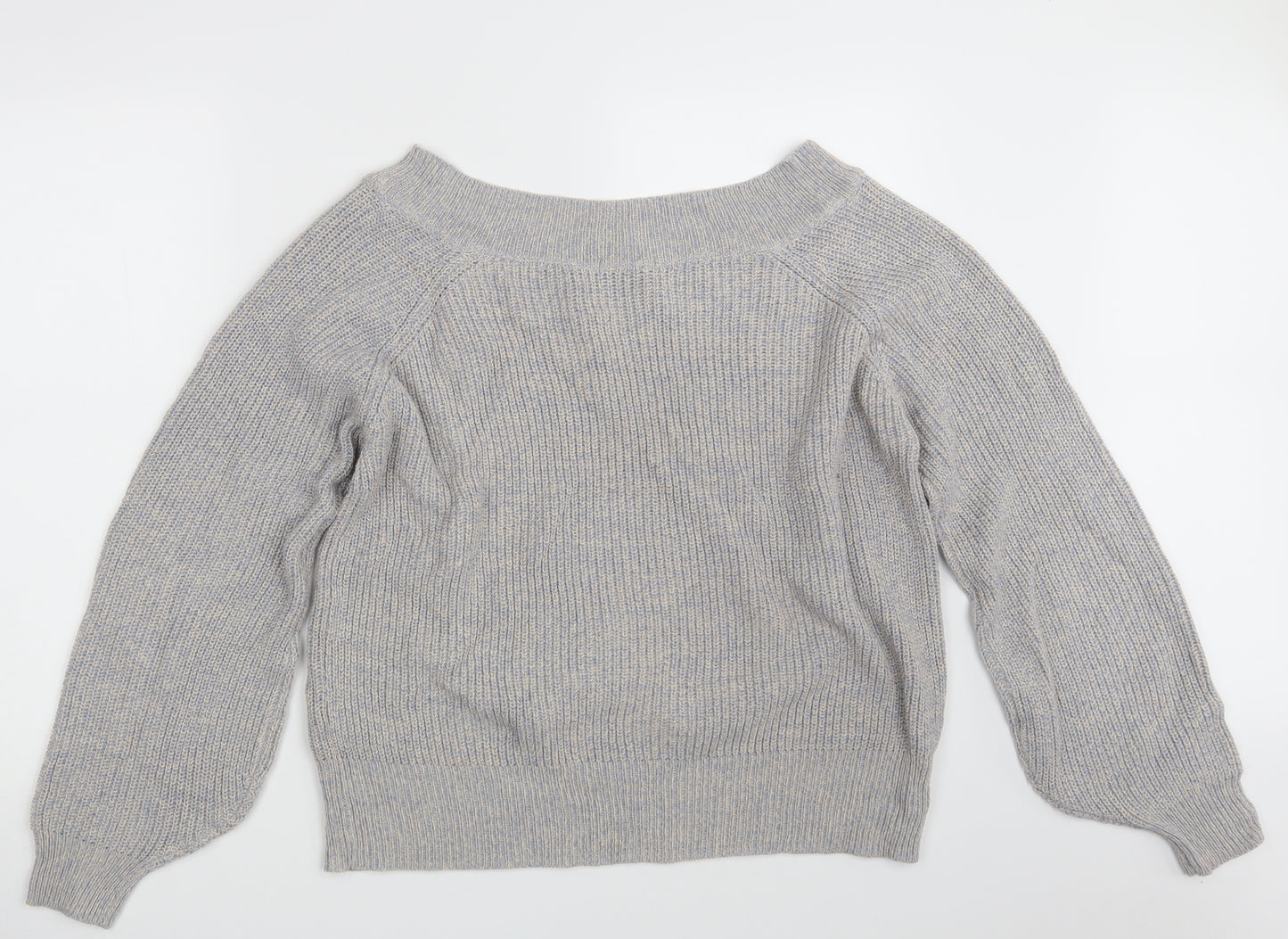 TU Womens Grey  Knit Pullover Jumper Size 18