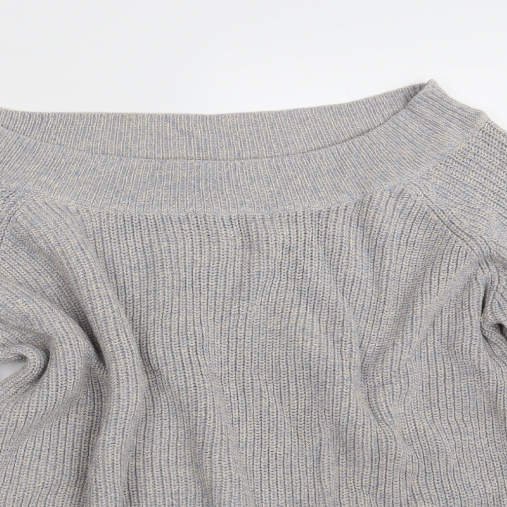 TU Womens Grey  Knit Pullover Jumper Size 18