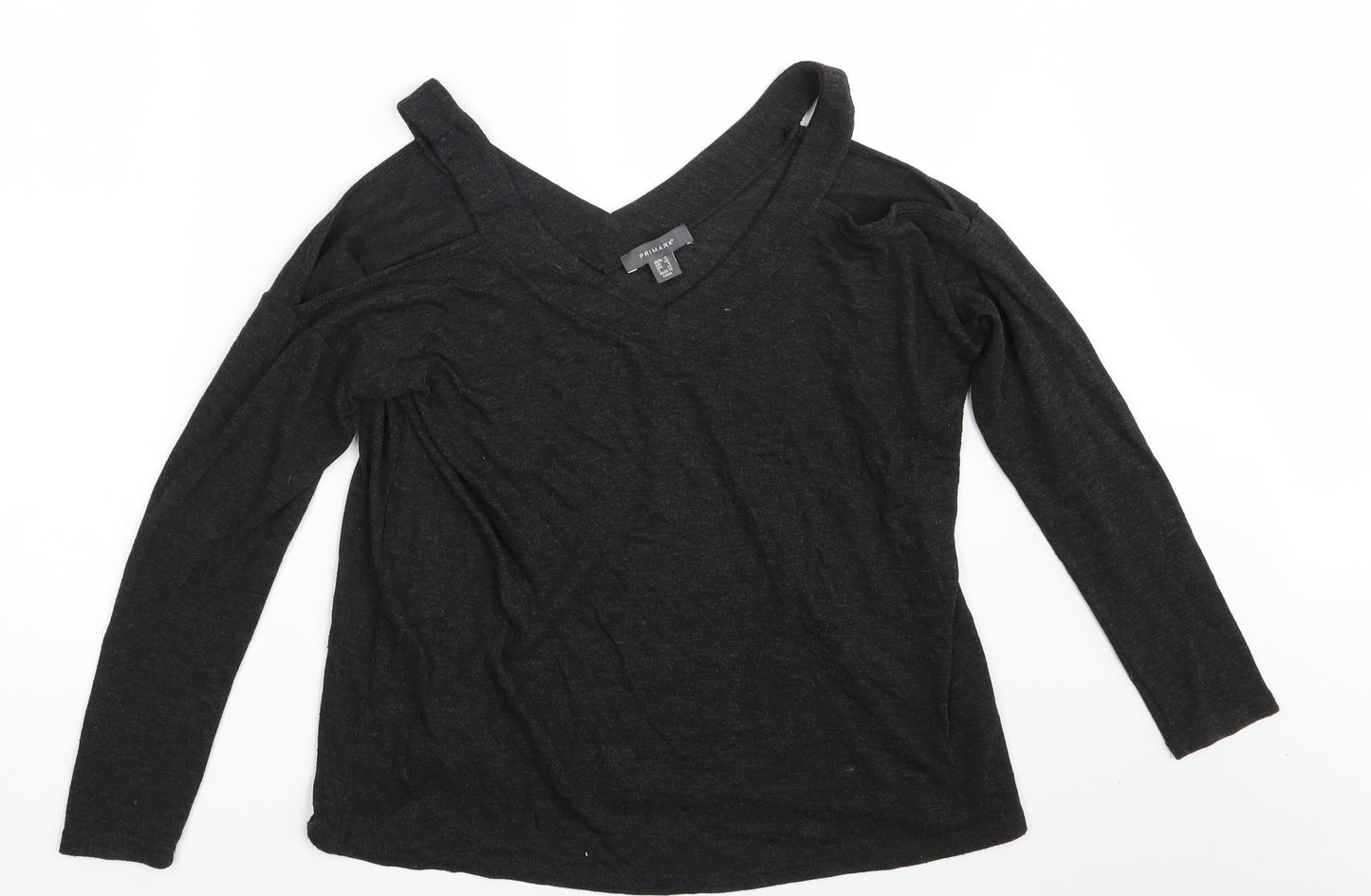 Primark Womens Black   Pullover Sweatshirt Size 12