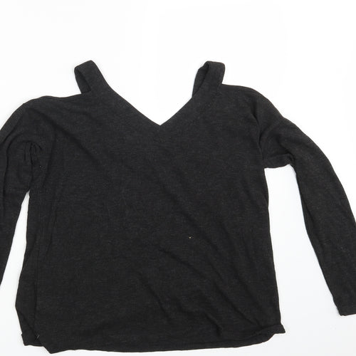 Primark Womens Black   Pullover Sweatshirt Size 12