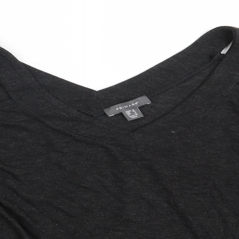 Primark Womens Black   Pullover Sweatshirt Size 12