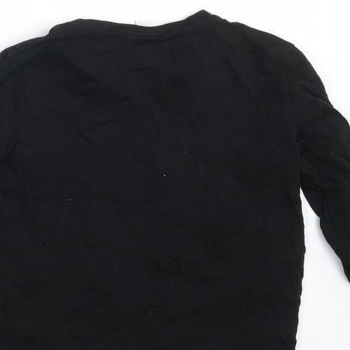 Primark Boys Black   Basic T-Shirt Size 8-9 Years  - Minecraft