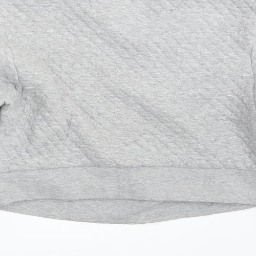 R. W. C Womens Grey   Pullover Sweatshirt Size M  - Cropped