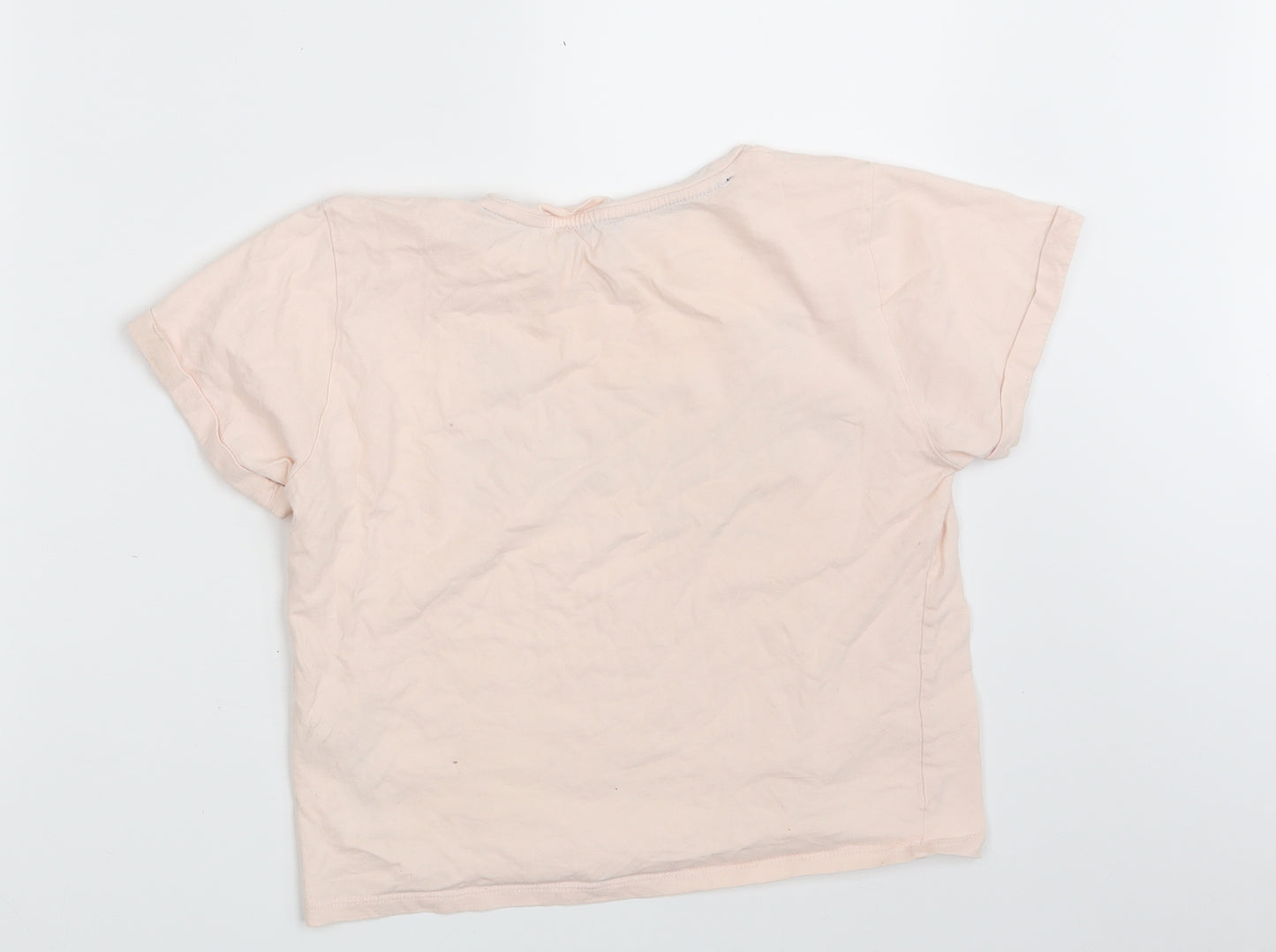 New Look Girls Pink   Cropped T-Shirt Size M