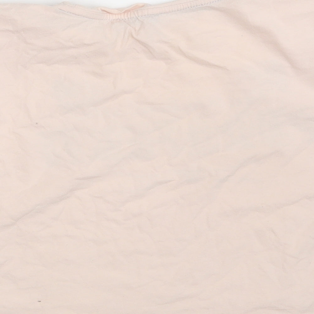 New Look Girls Pink   Cropped T-Shirt Size M