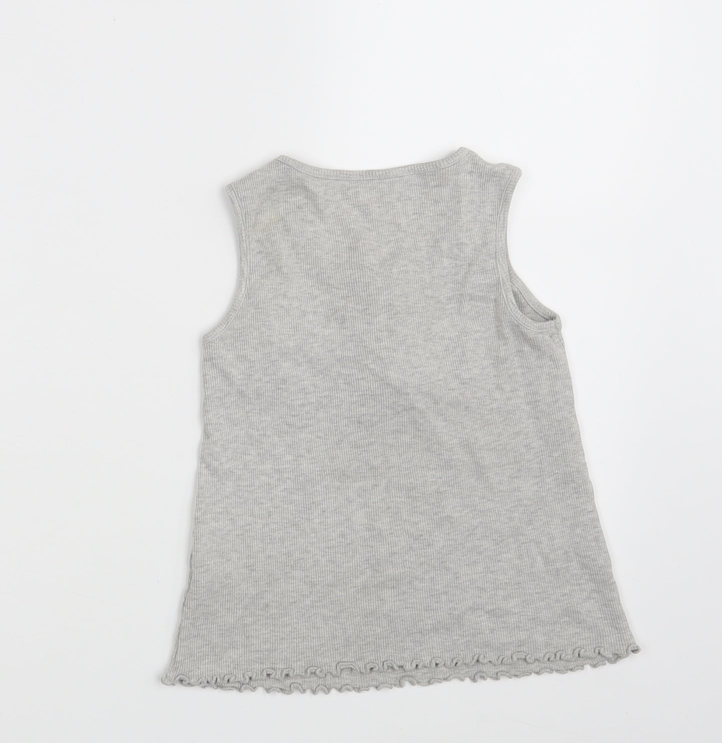 George Girls Grey   Vest Sweatshirt Size 7-8 Years