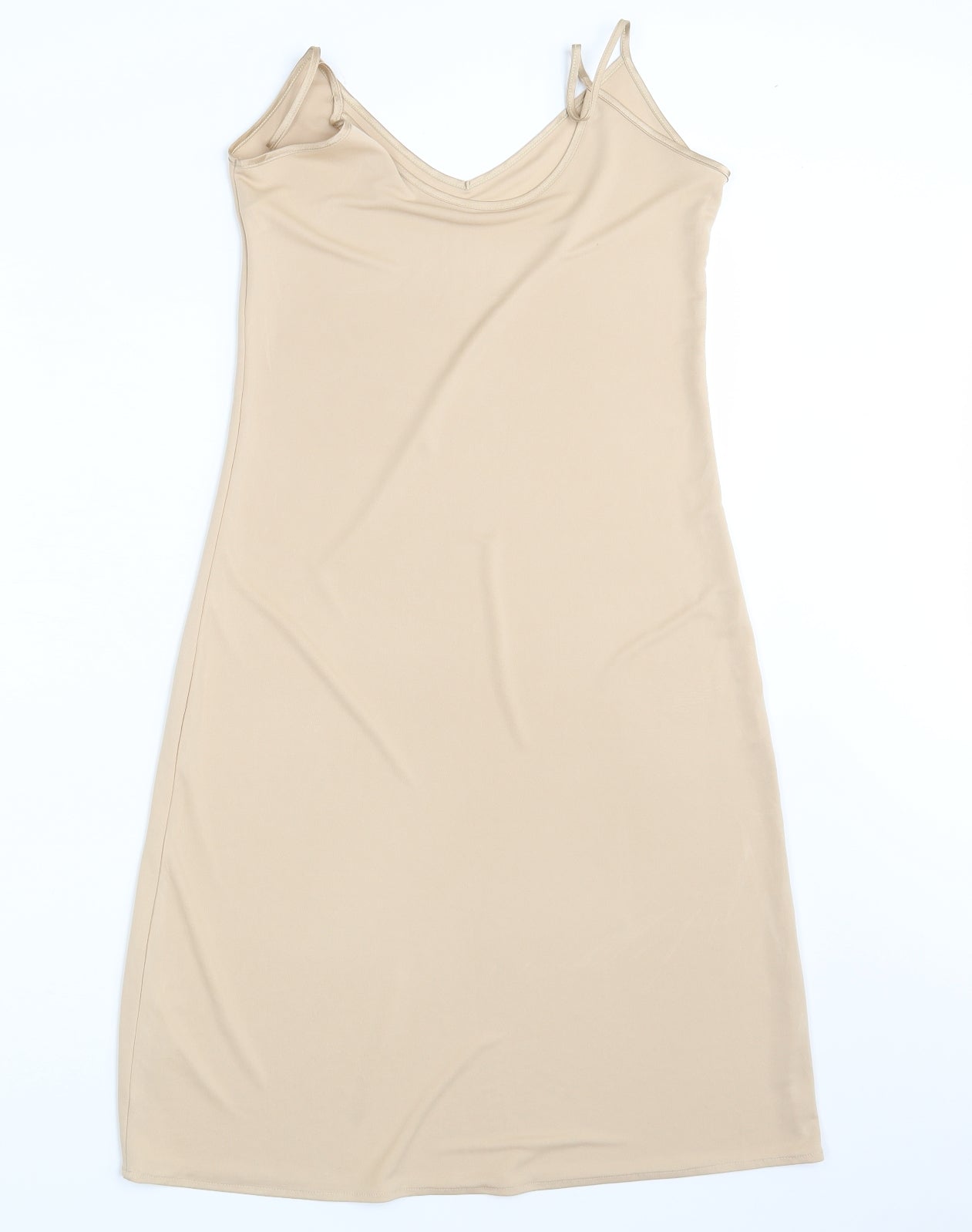 M&S Womens Beige   Camisole Tank Size 10