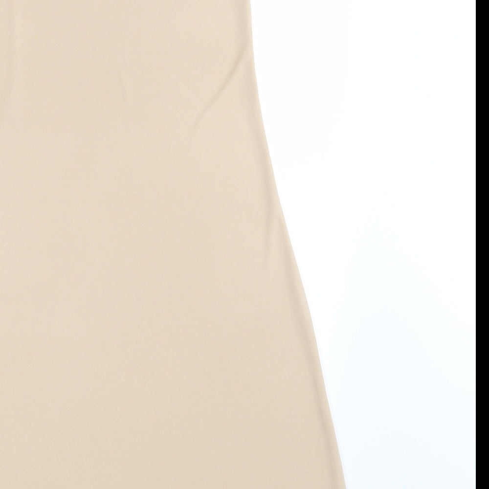 M&S Womens Beige   Camisole Tank Size 10