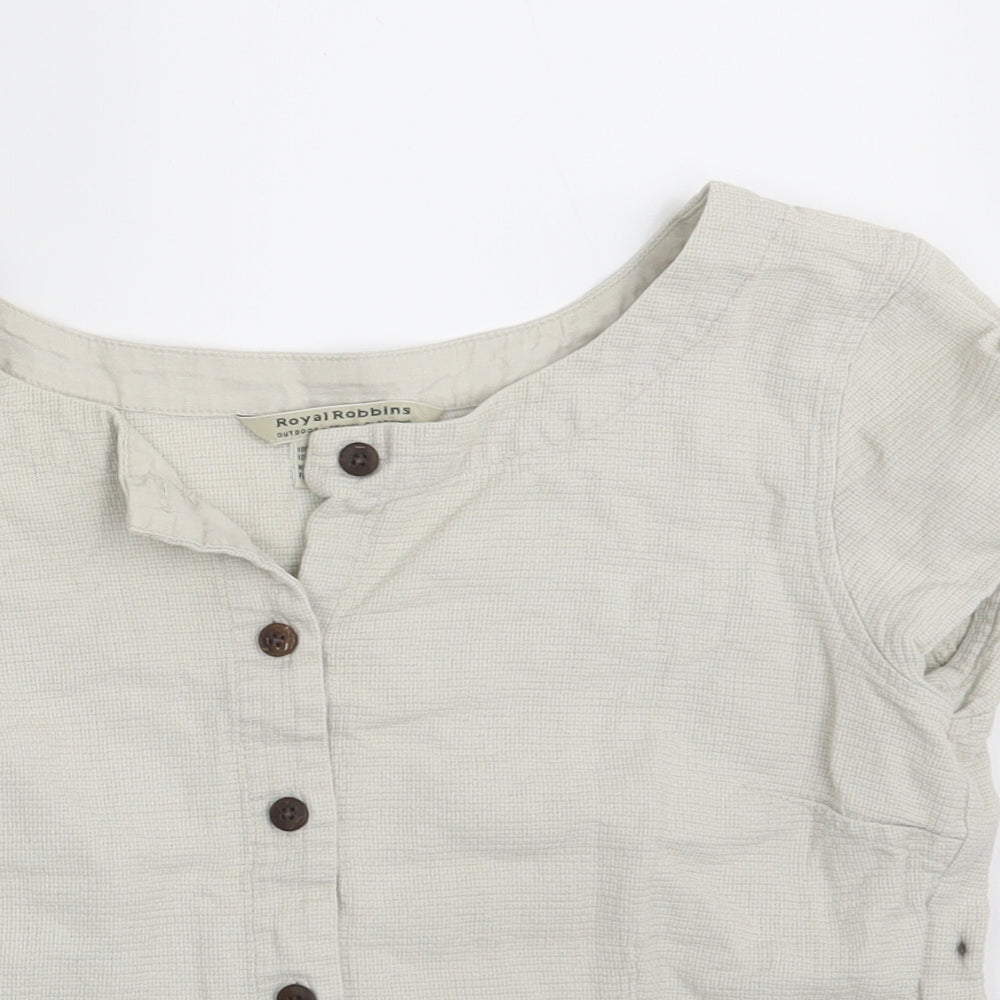 Royal Robbins Womens White   Jacket Coat Size M