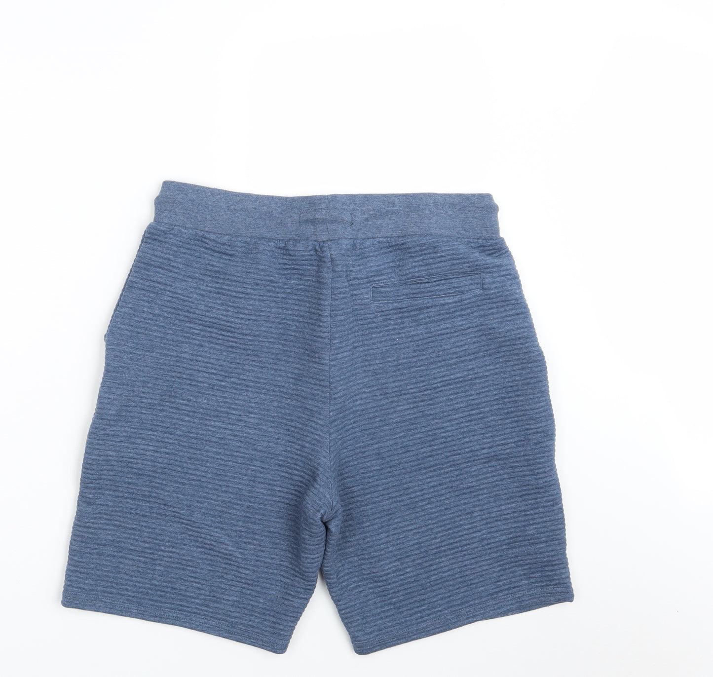 Threadbare Mens Blue   Sweat Shorts Size M