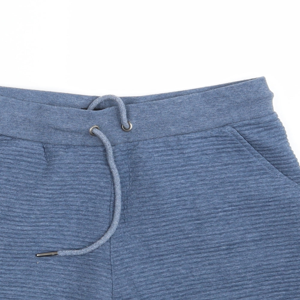 Threadbare Mens Blue   Sweat Shorts Size M