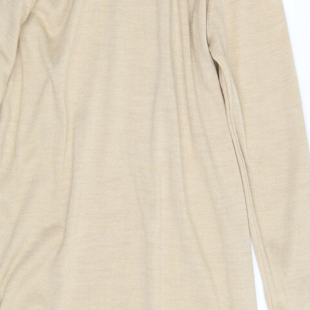 Primark Womens Beige  Knit Pullover Jumper Size 14