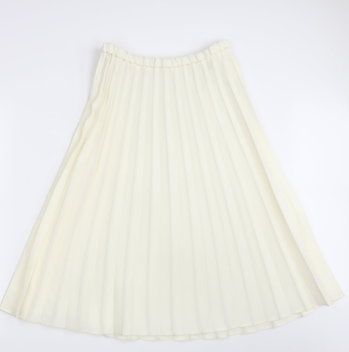 Preworn Womens Ivory   A-Line Skirt Size 10