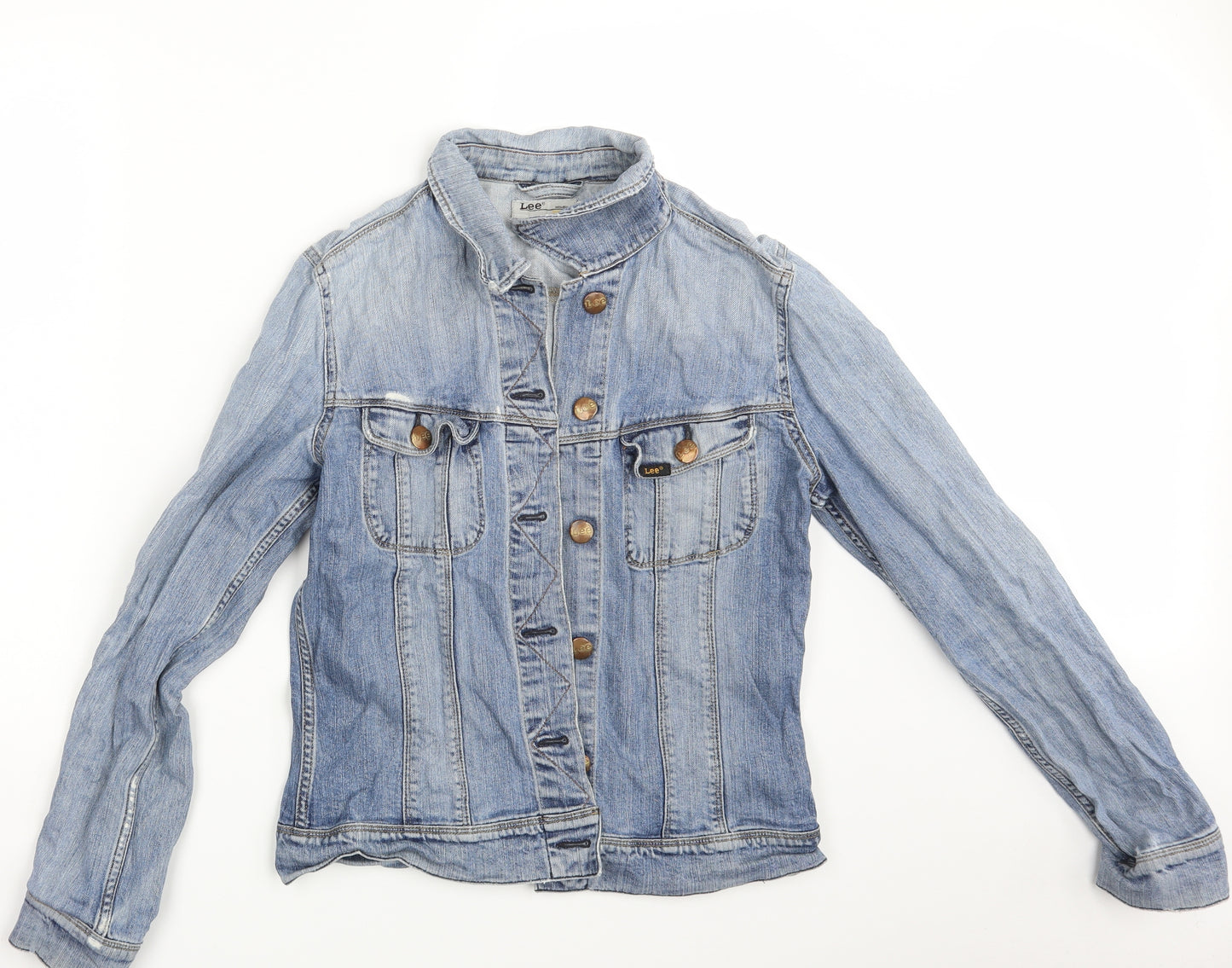 Lee Womens Blue  Denim Jacket  Size L