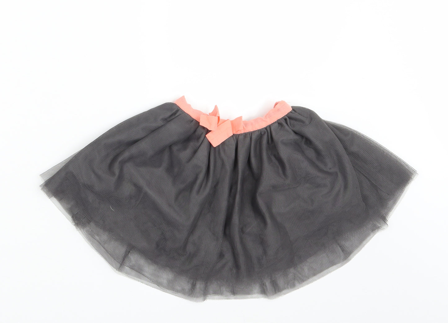 mamas & papas Girls Grey   Mini Skirt Size 9-12 Months