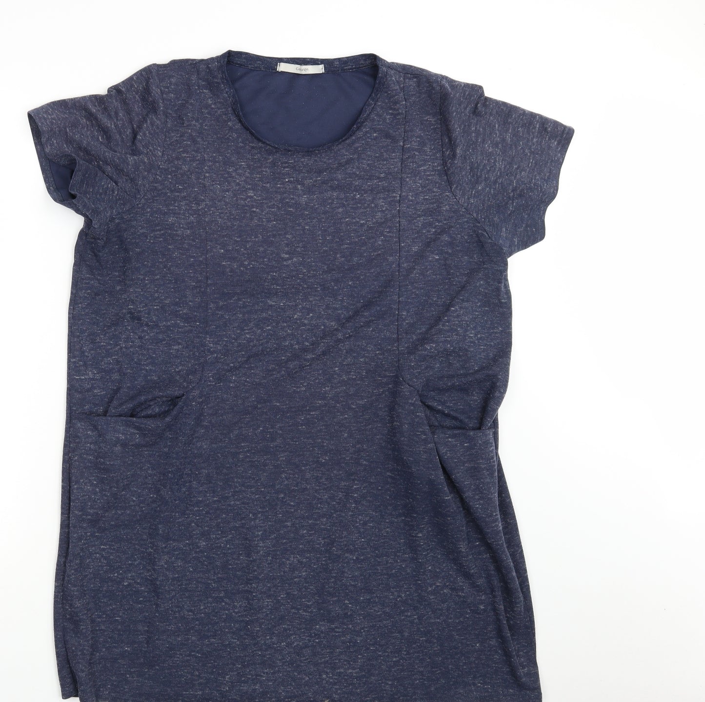 George Womens Blue   T-Shirt Dress  Size 20