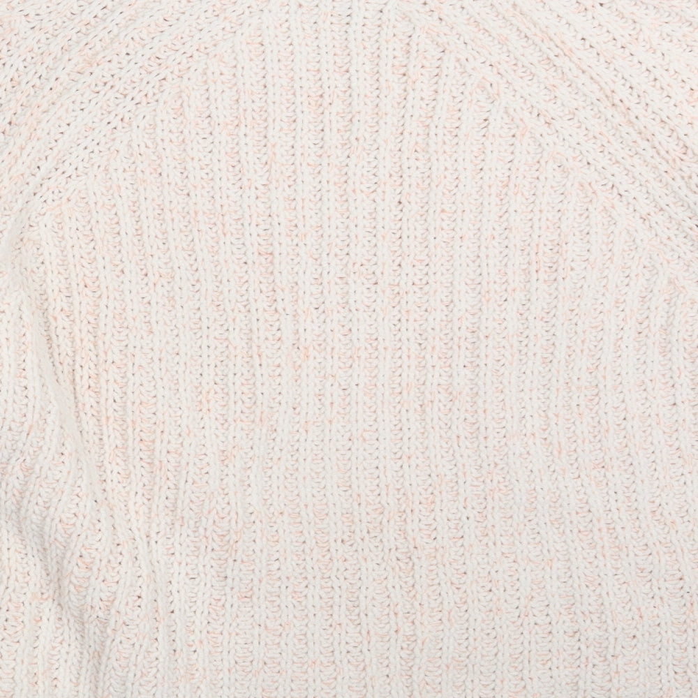 New Look Womens Pink  Knit Pullover Jumper Size 16